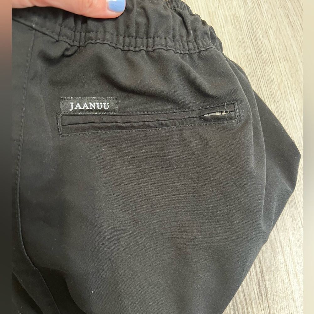 Jaanuu Women’s Black Scrub Jogger pants size M - Picture 6 of 7